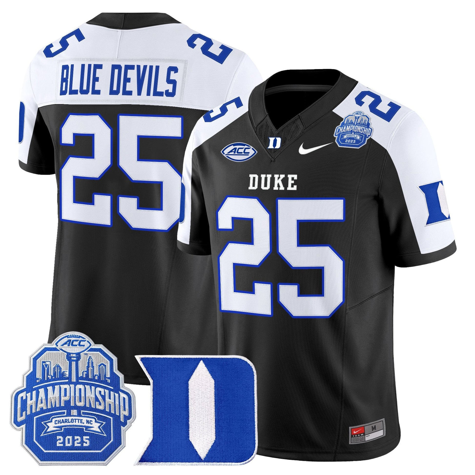 Black Alternate - #25 Blue Devils