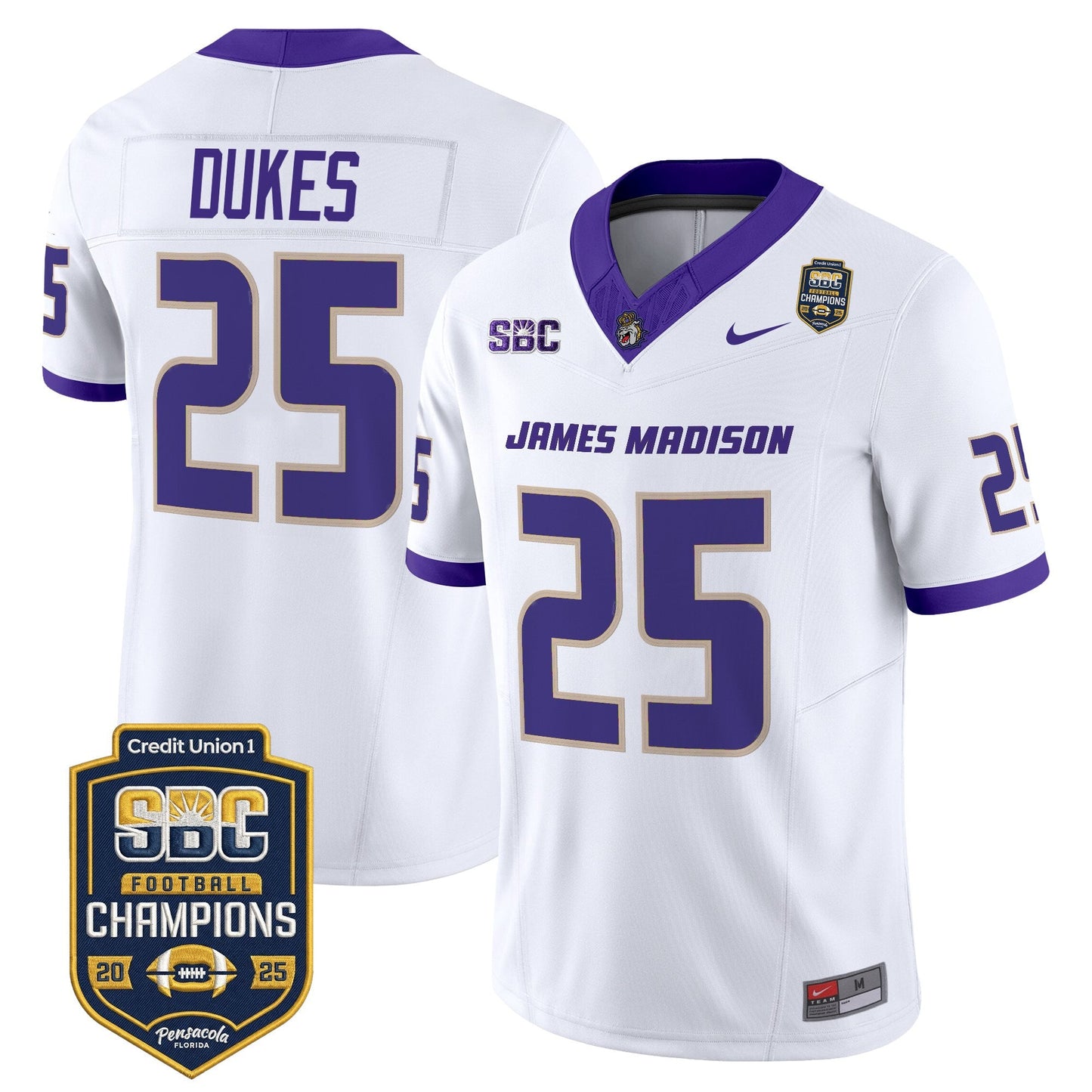 White - #25 Dukes