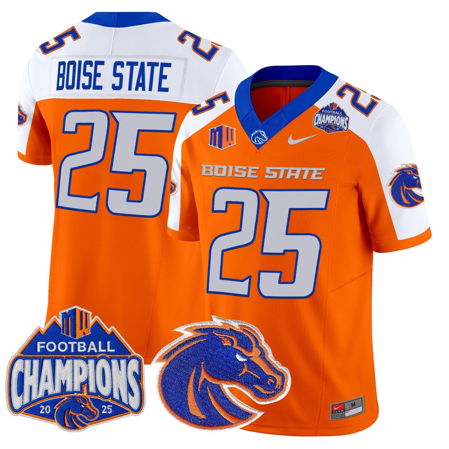 Orange Alternate - #25 Boise State