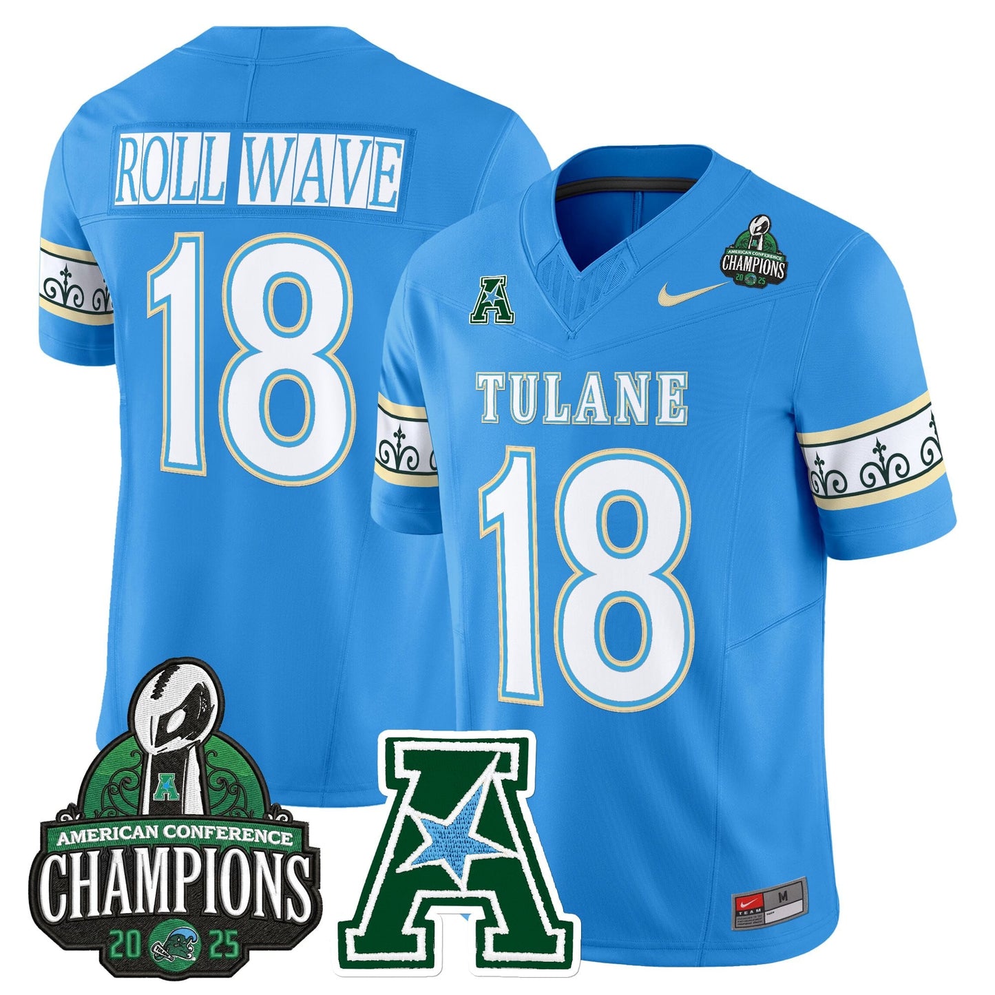 Blue - #18 ROLL WAVE