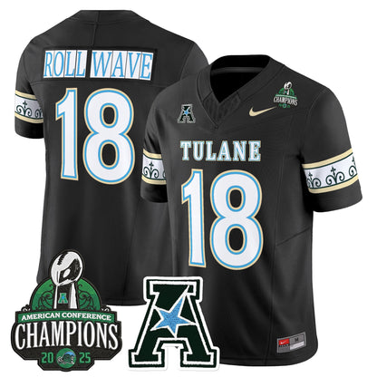 Black - #18 ROLL WAVE