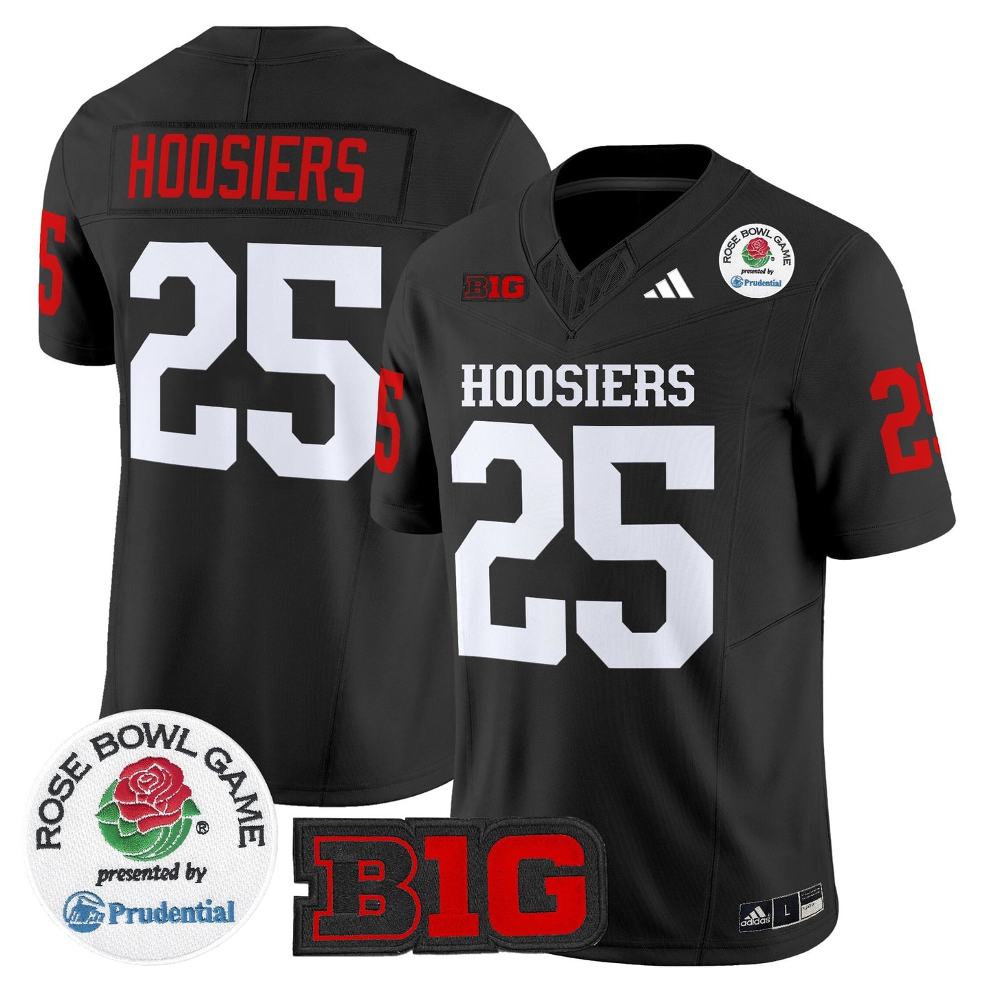 Black - #25 Hoosiers