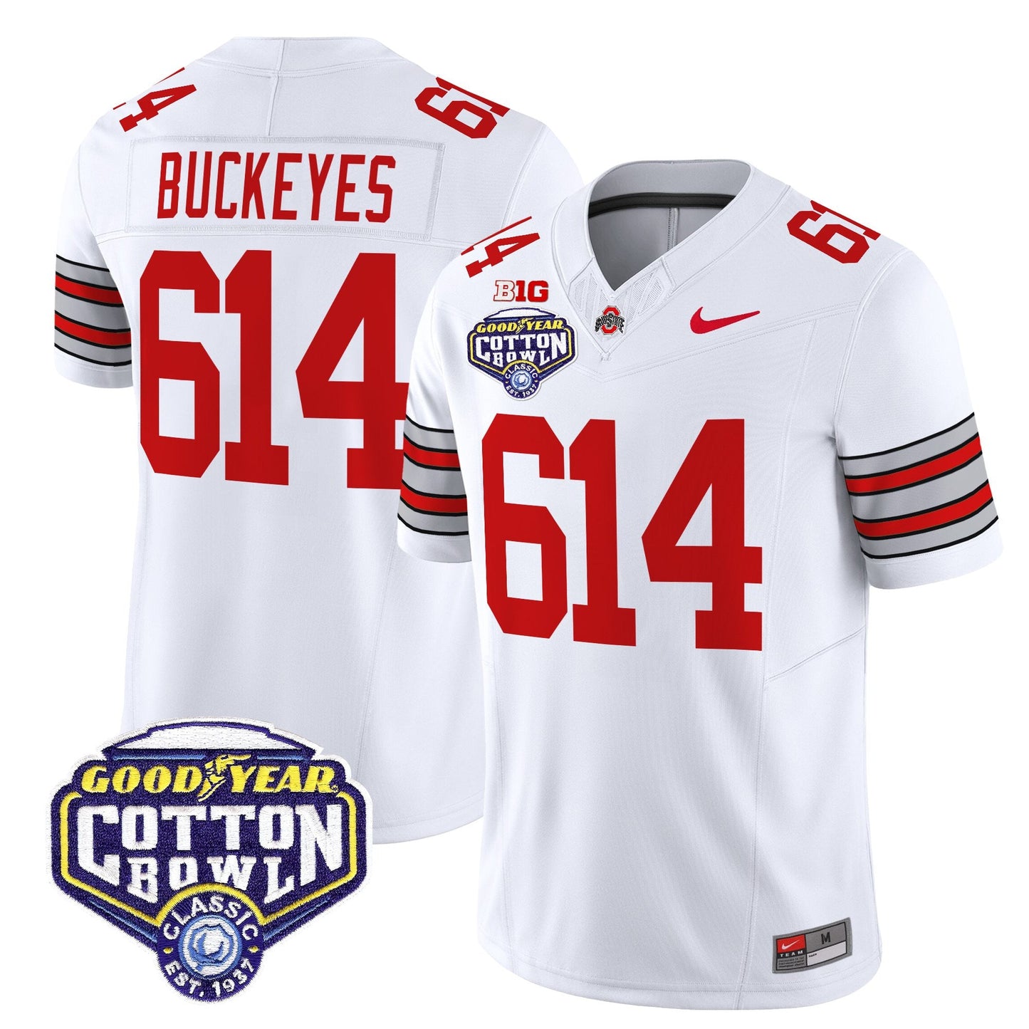 White - Buckeyes 614