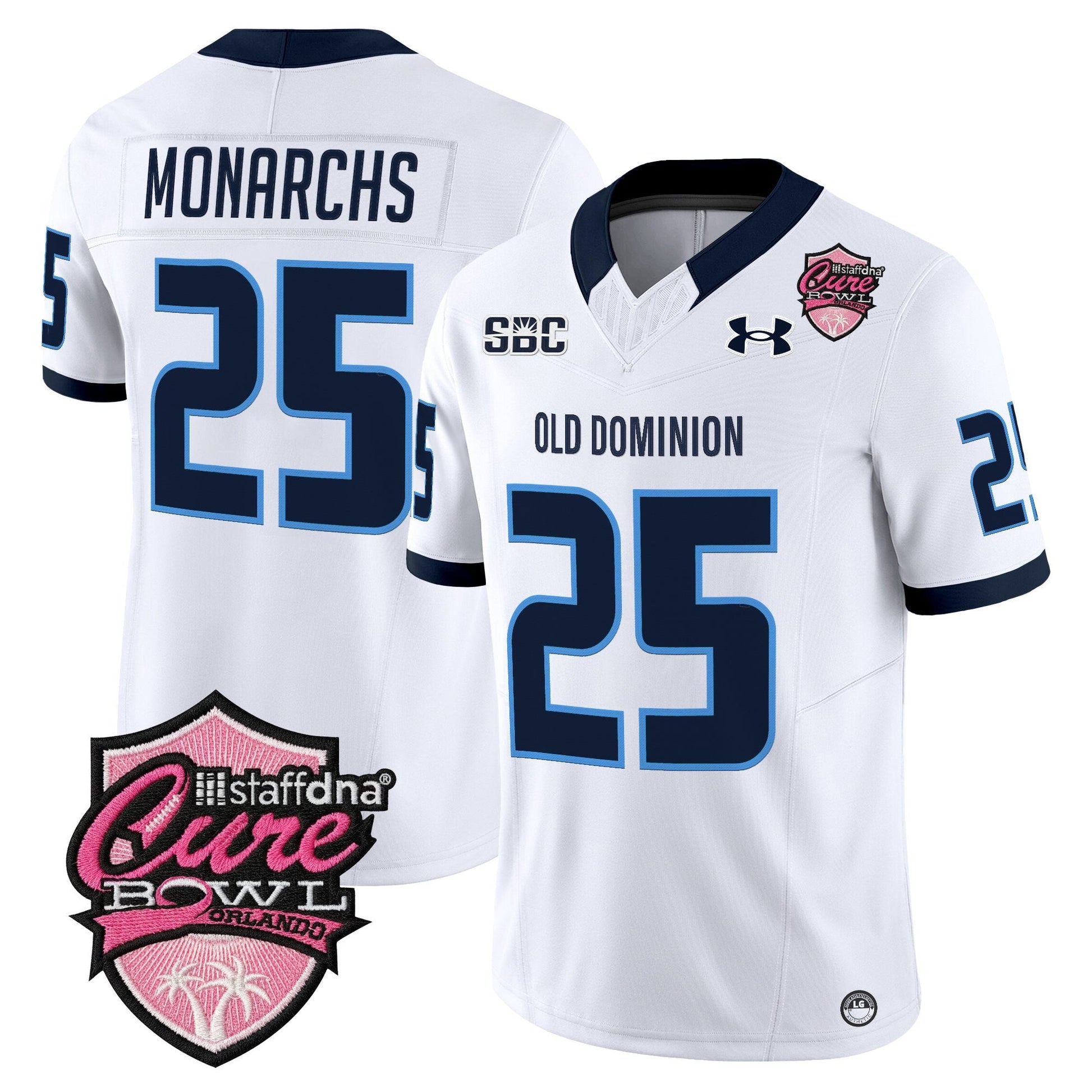 White - #25 Monarchs