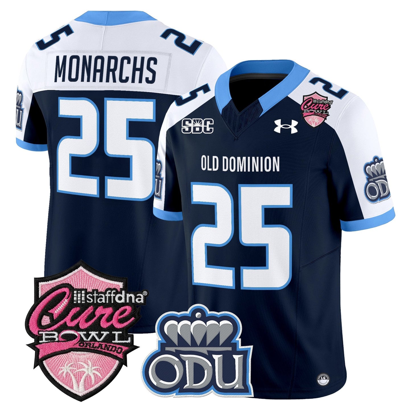 Navy Alternate - #25 Monarchs