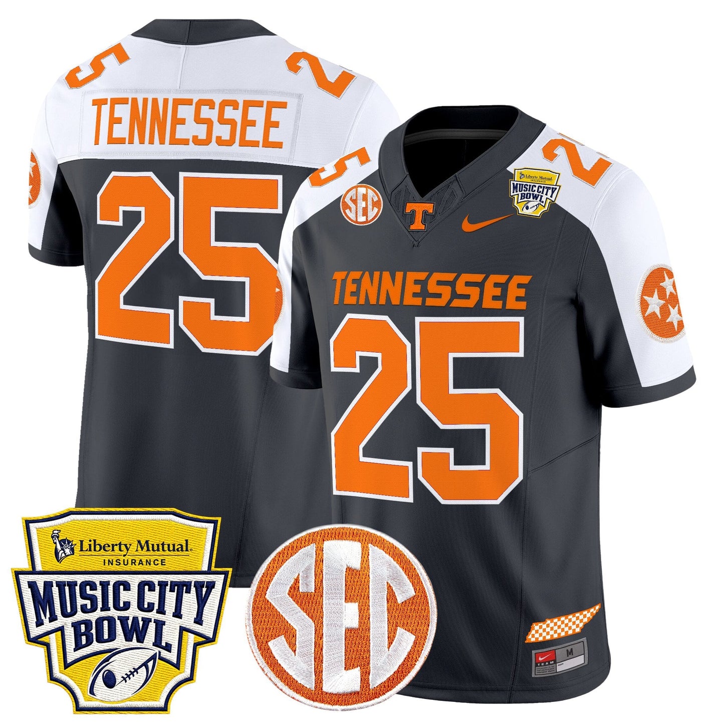 Grey Alternate - #25 Tennessee