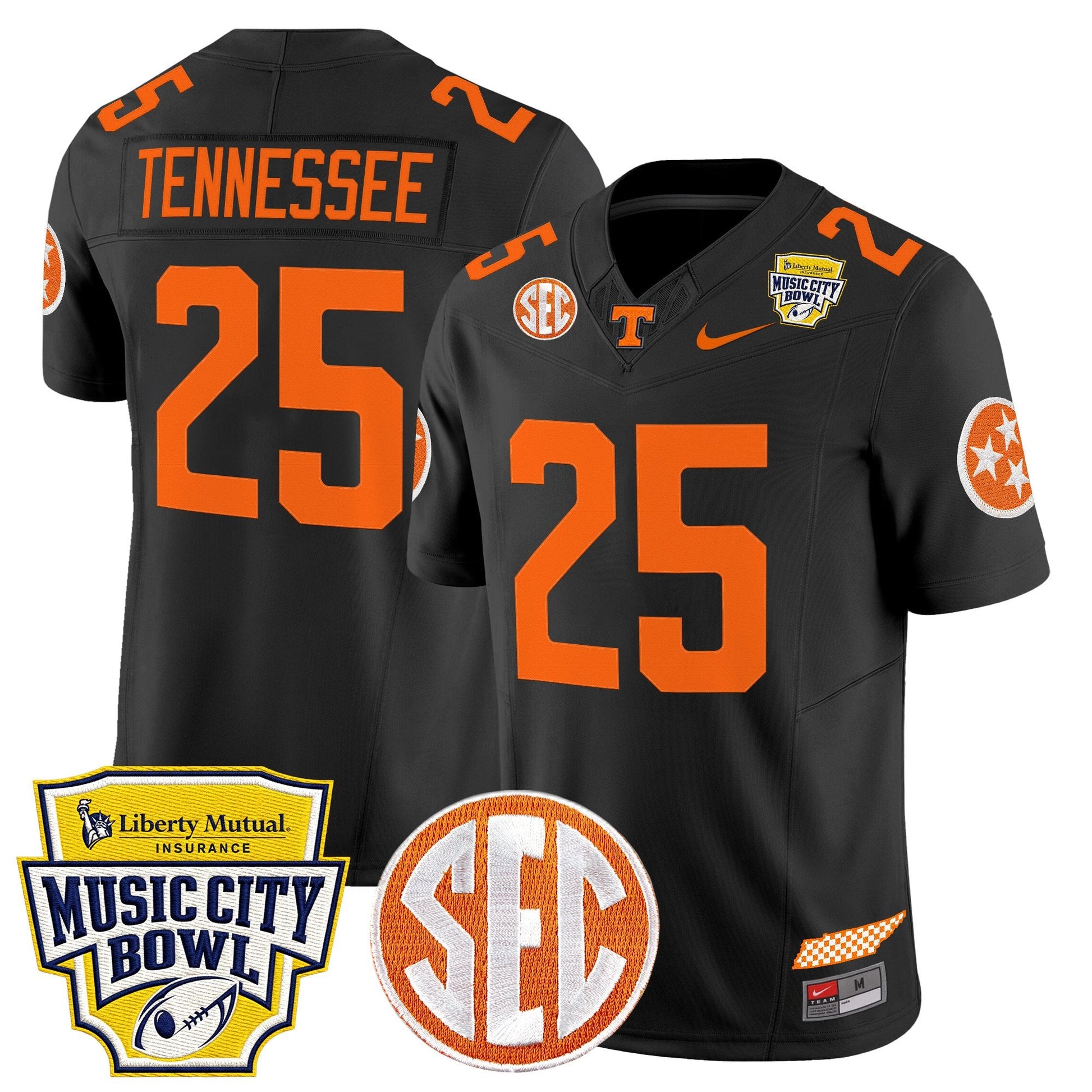 Black - #25 Tennessee