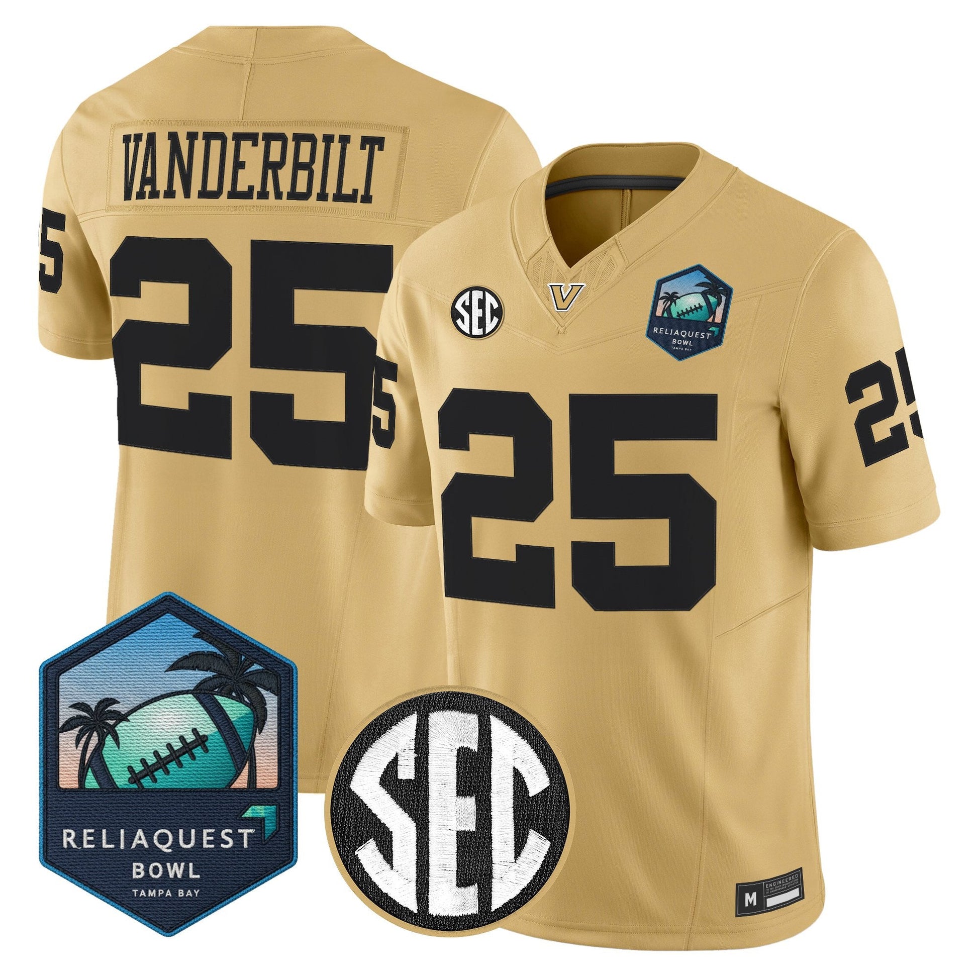 Gold - #25 Vanderbilt