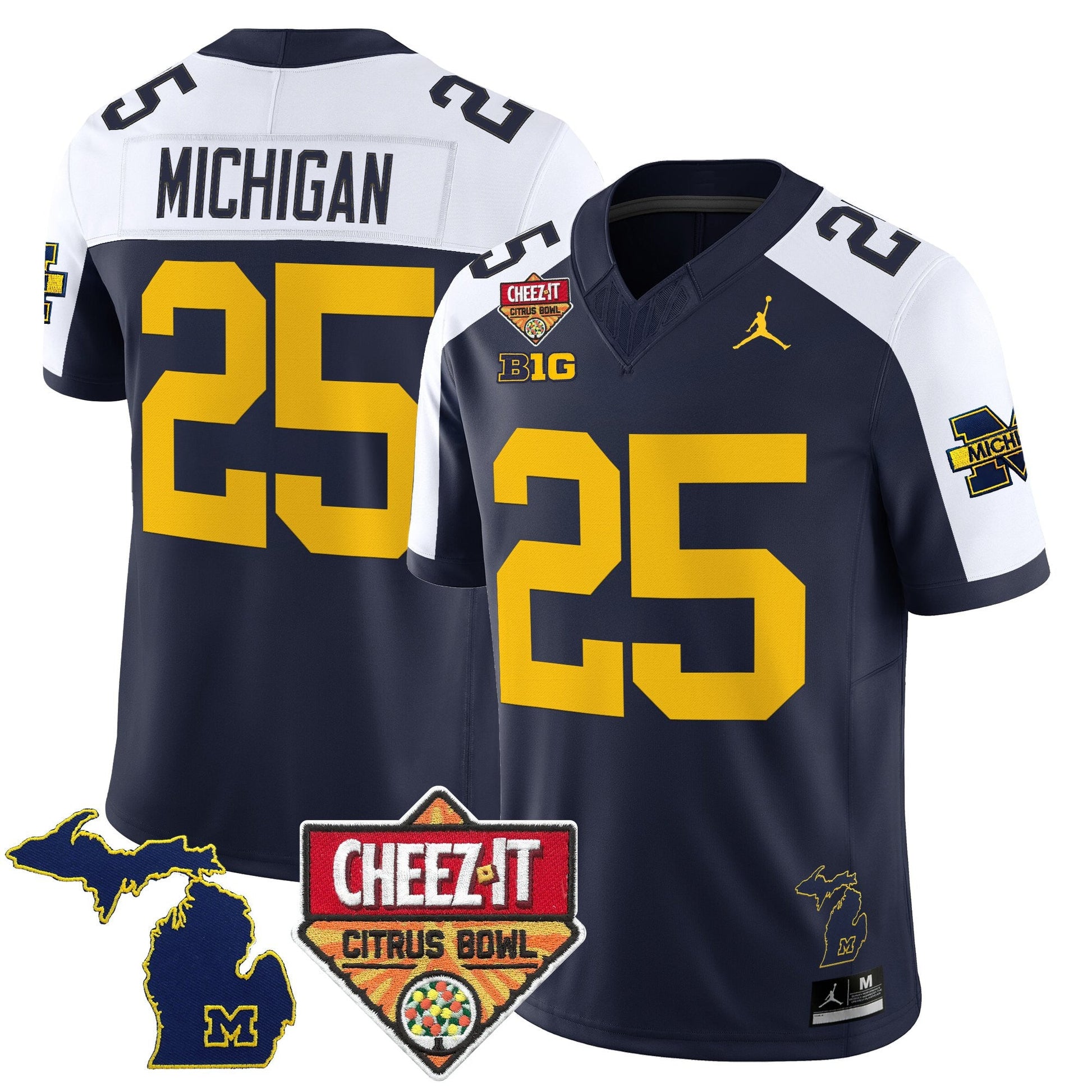 Navy Alternate - #25 Michigan