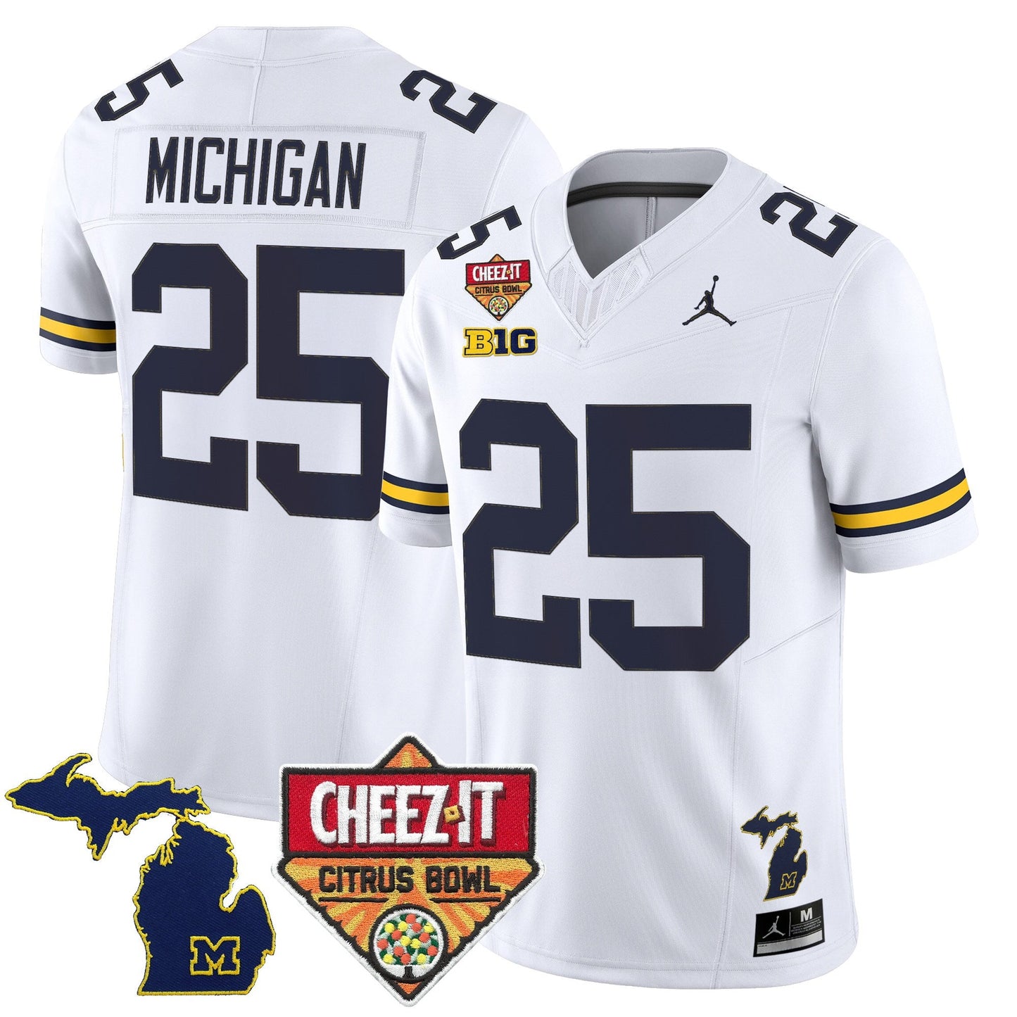 White - #25 Michigan