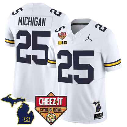 White - #25 Michigan