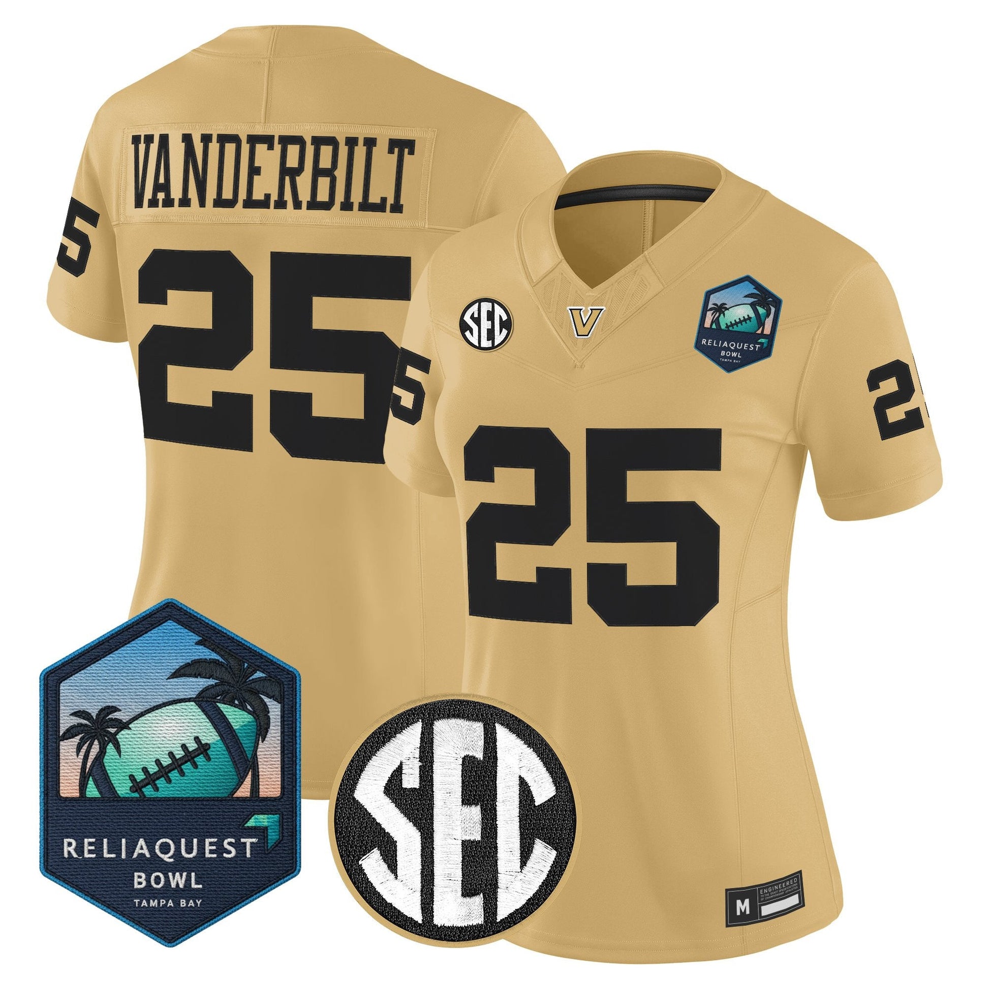 Gold - #25 Vanderbilt
