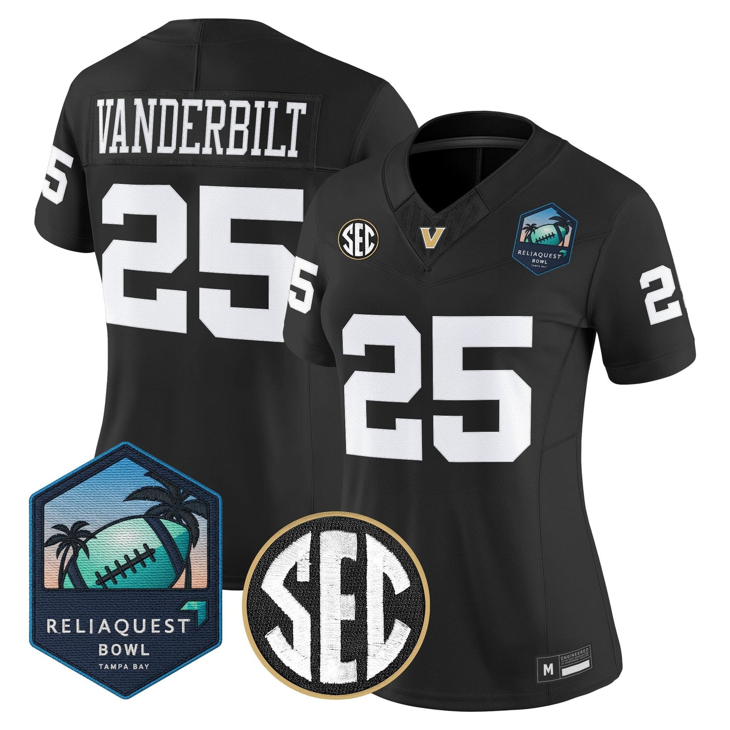 Black - #25 Vanderbilt
