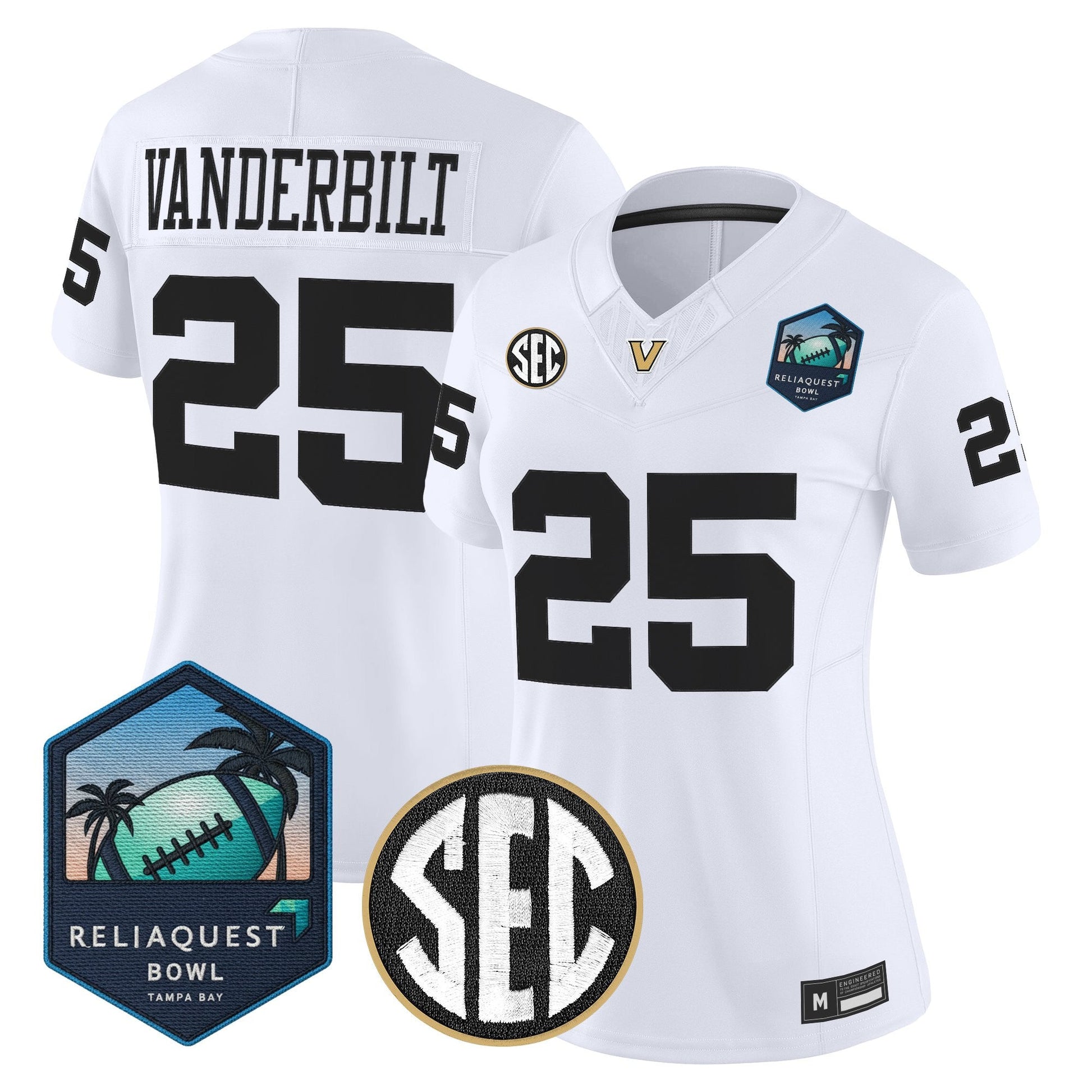 White - #25 Vanderbilt