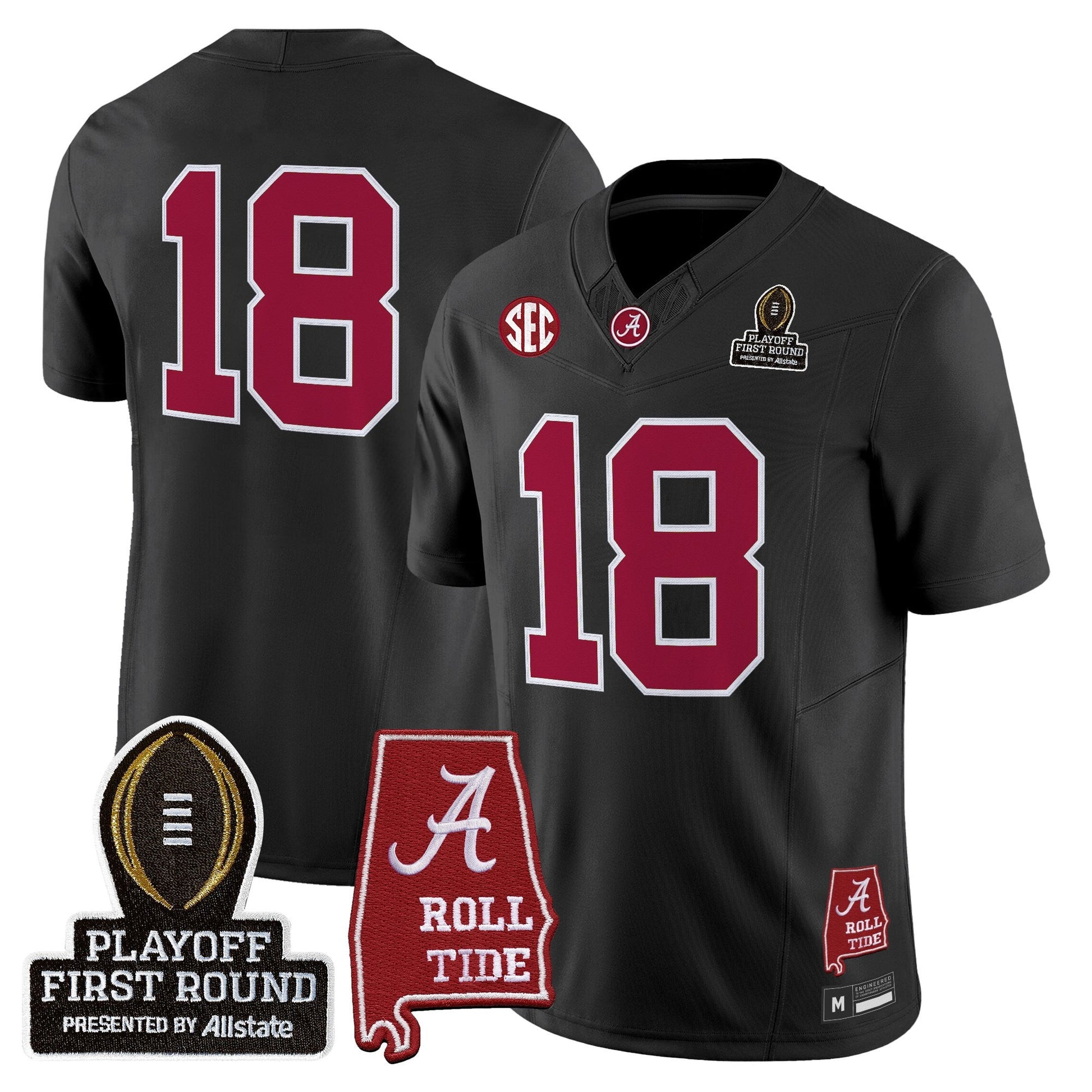 Black - #18 Crimson