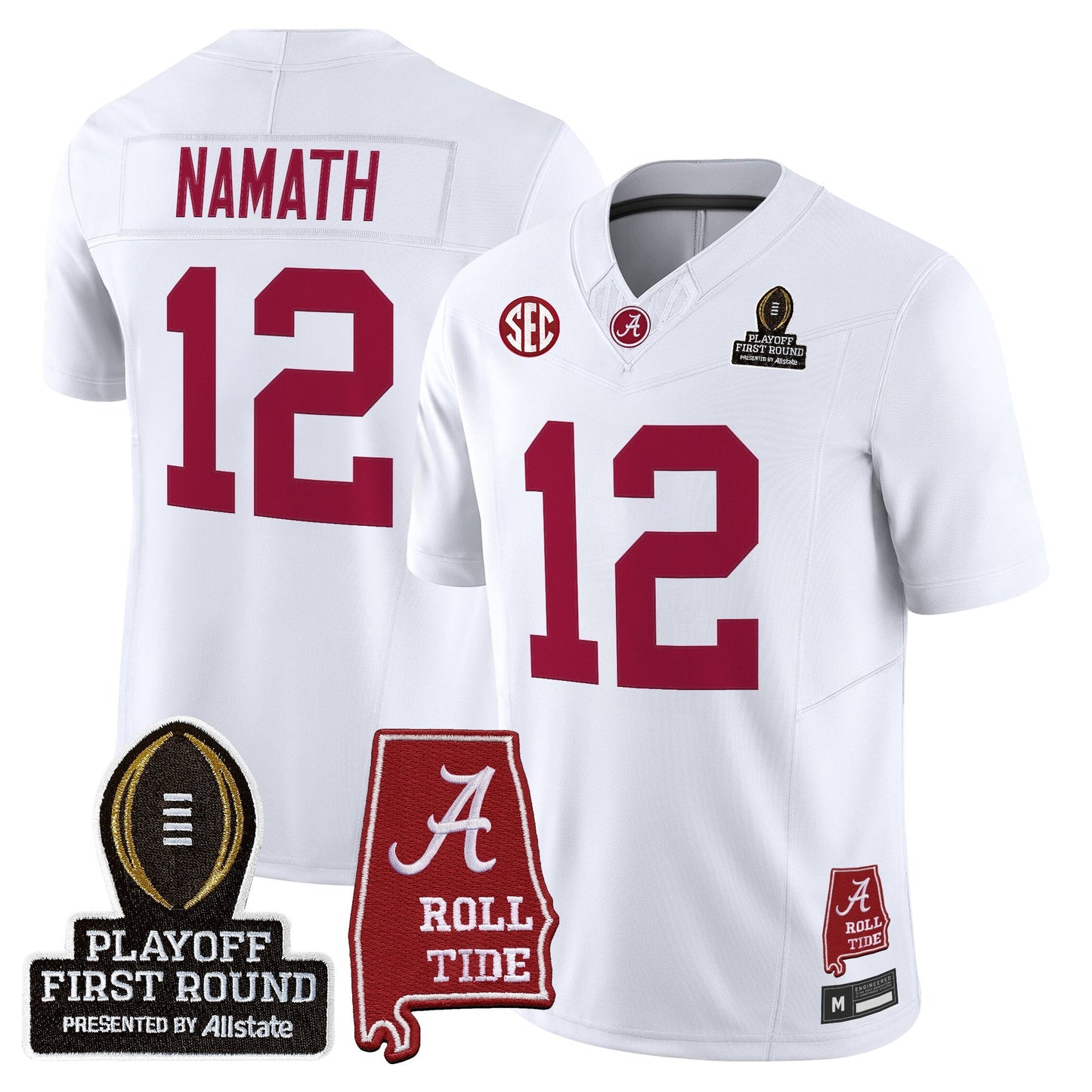 White - Joe Namath