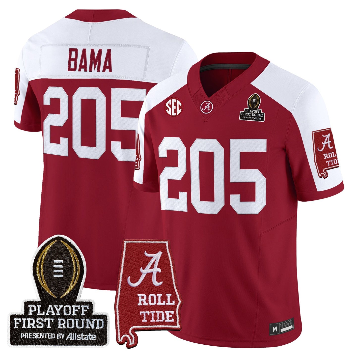 Crimson Alternate - Bama 205