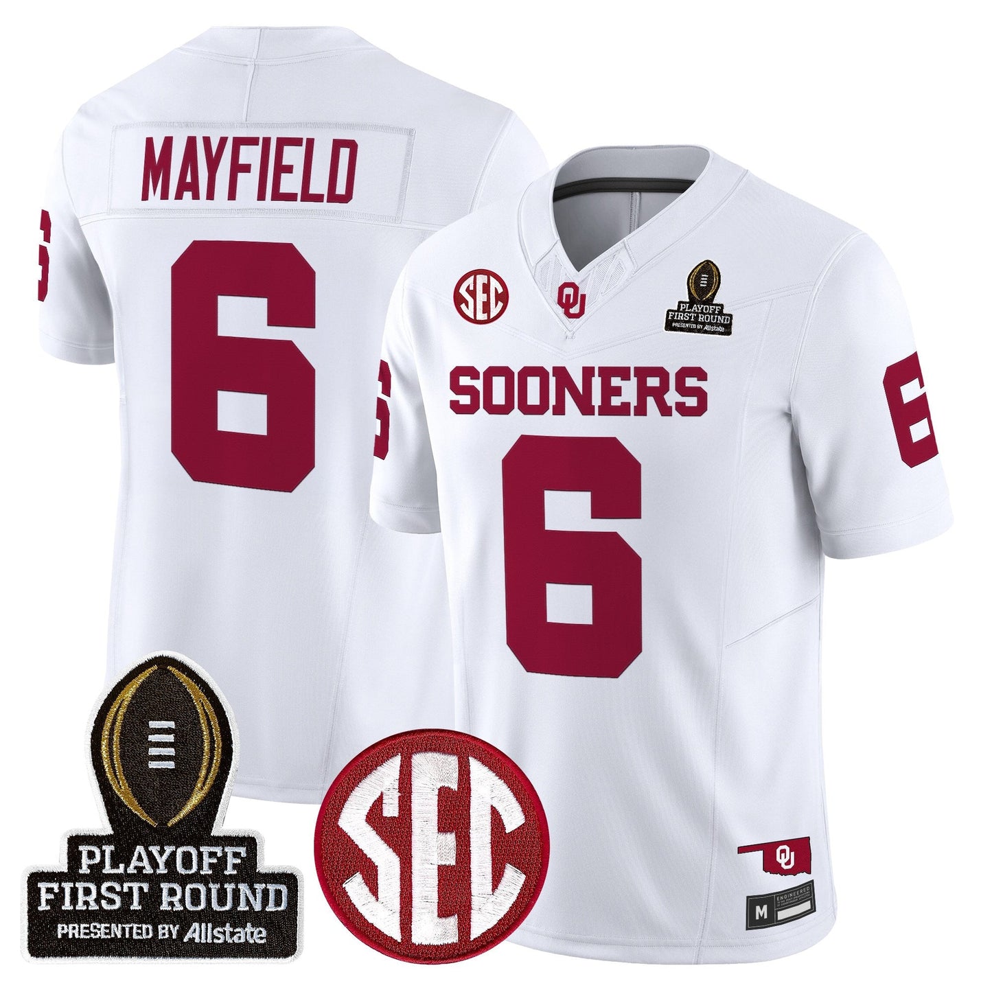 White - Baker Mayfield