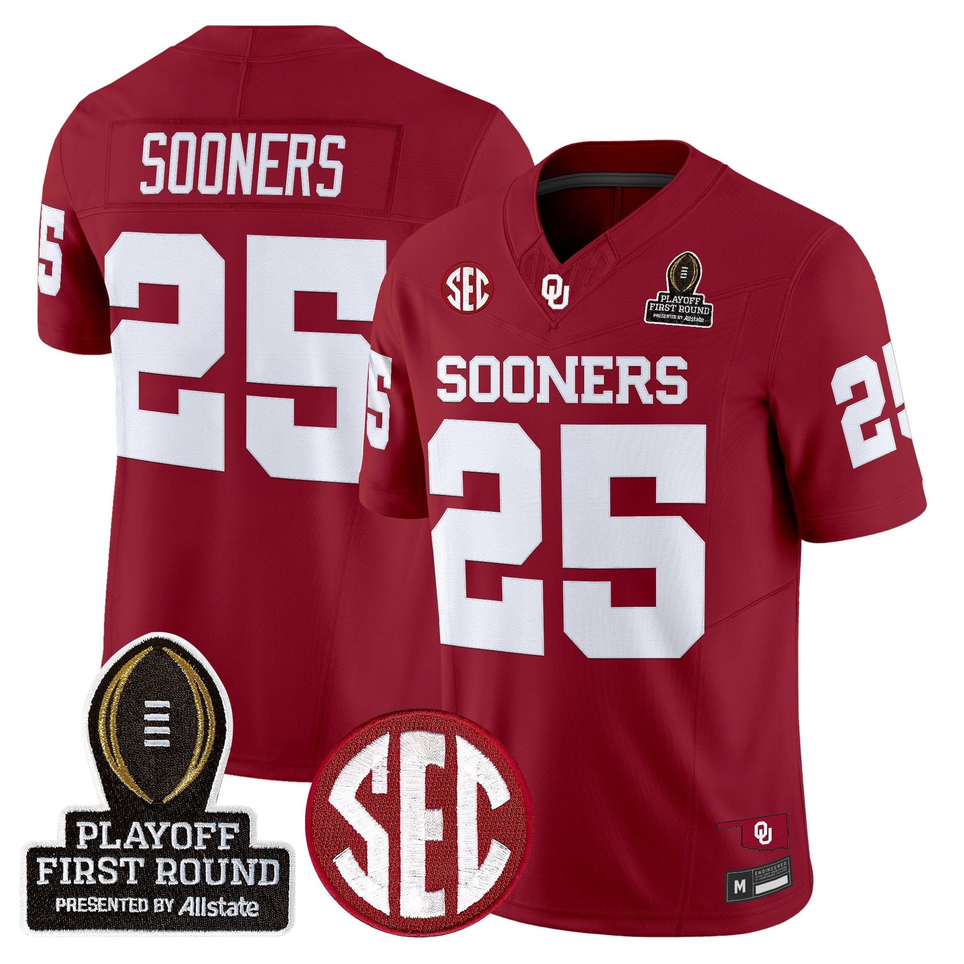 Crimson - #25 Sooners
