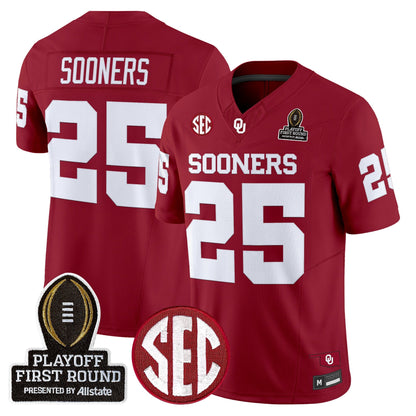 Crimson - #25 Sooners