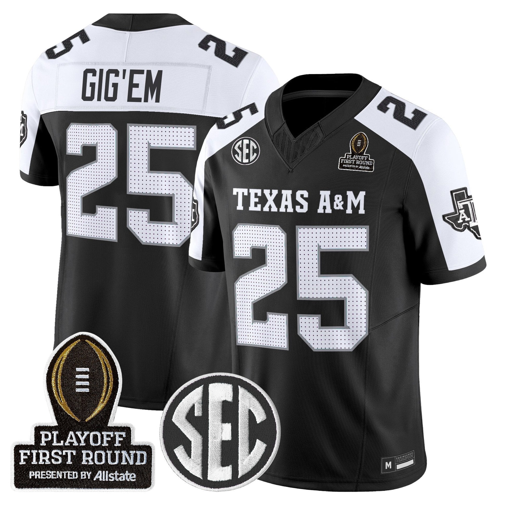 Black Alternate - #25 Gig'Em