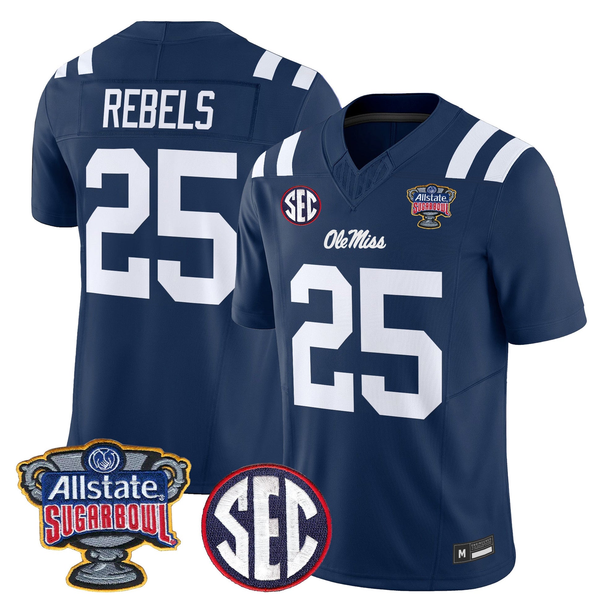 Navy - #25 Rebels