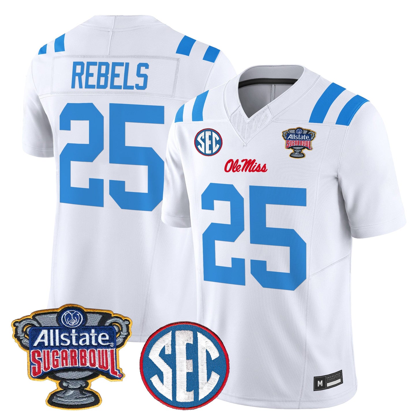 White Limited - #25 Rebels