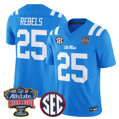 Powder Blue - #25 Rebels