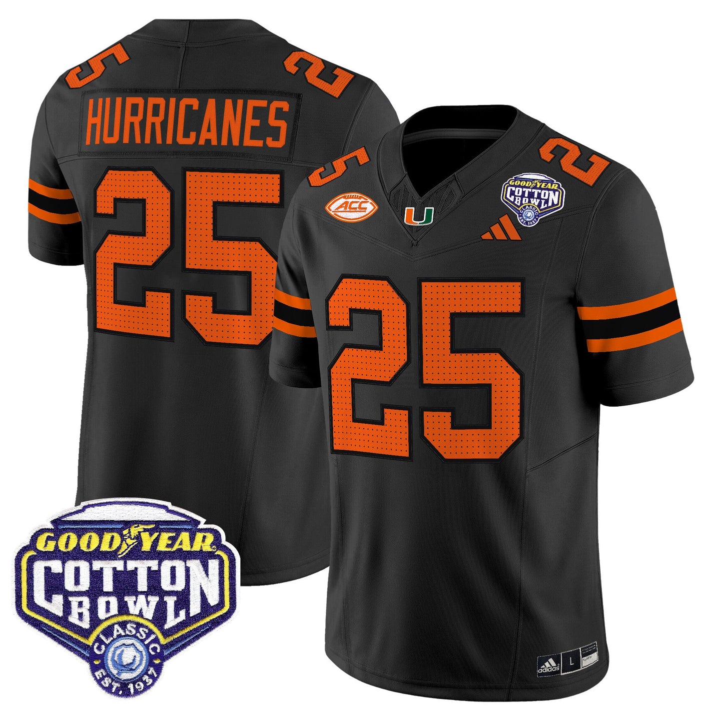 Black - #25 Hurricanes