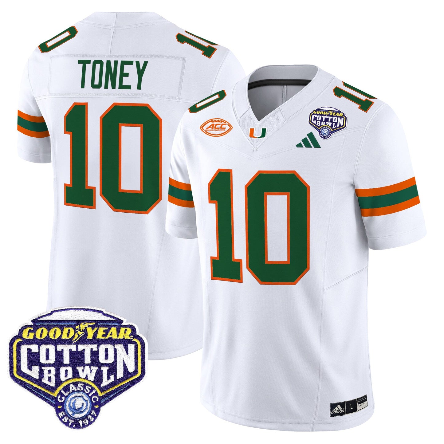 White - Malachi Toney