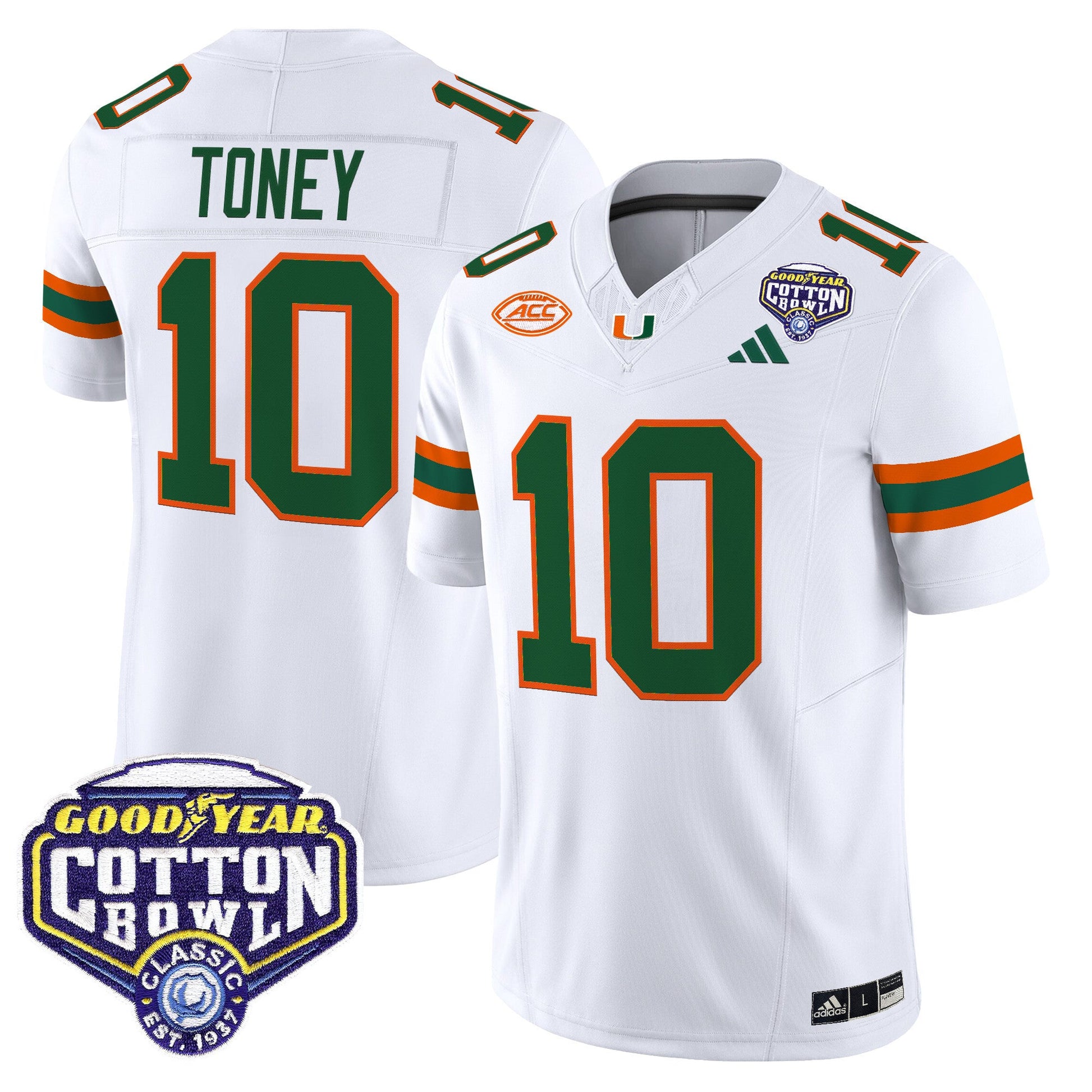 White - Malachi Toney