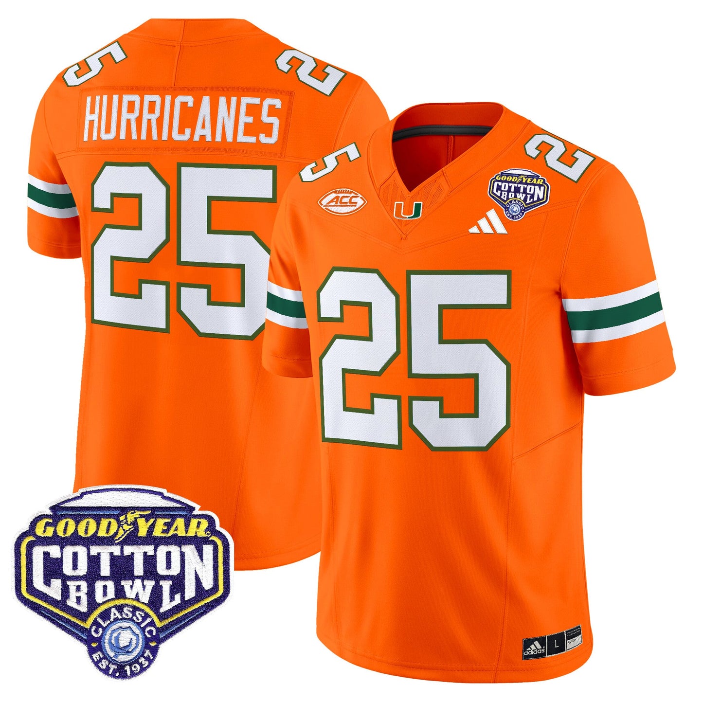 Orange - #25 Hurricanes