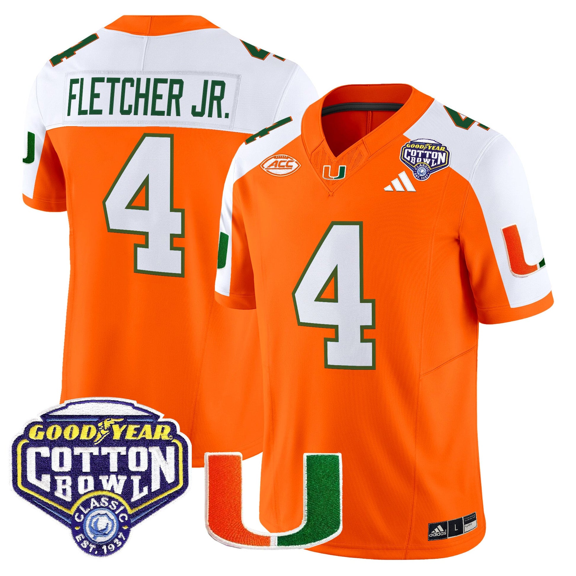 Orange Alternate - Mark Fletcher Jr.