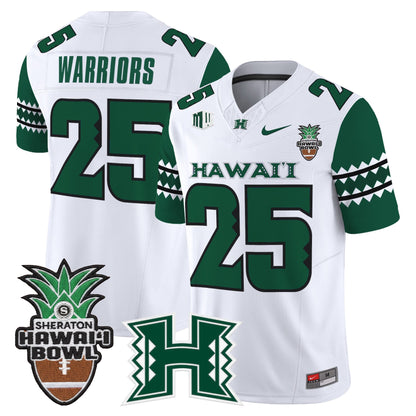 White - #25 Warriors