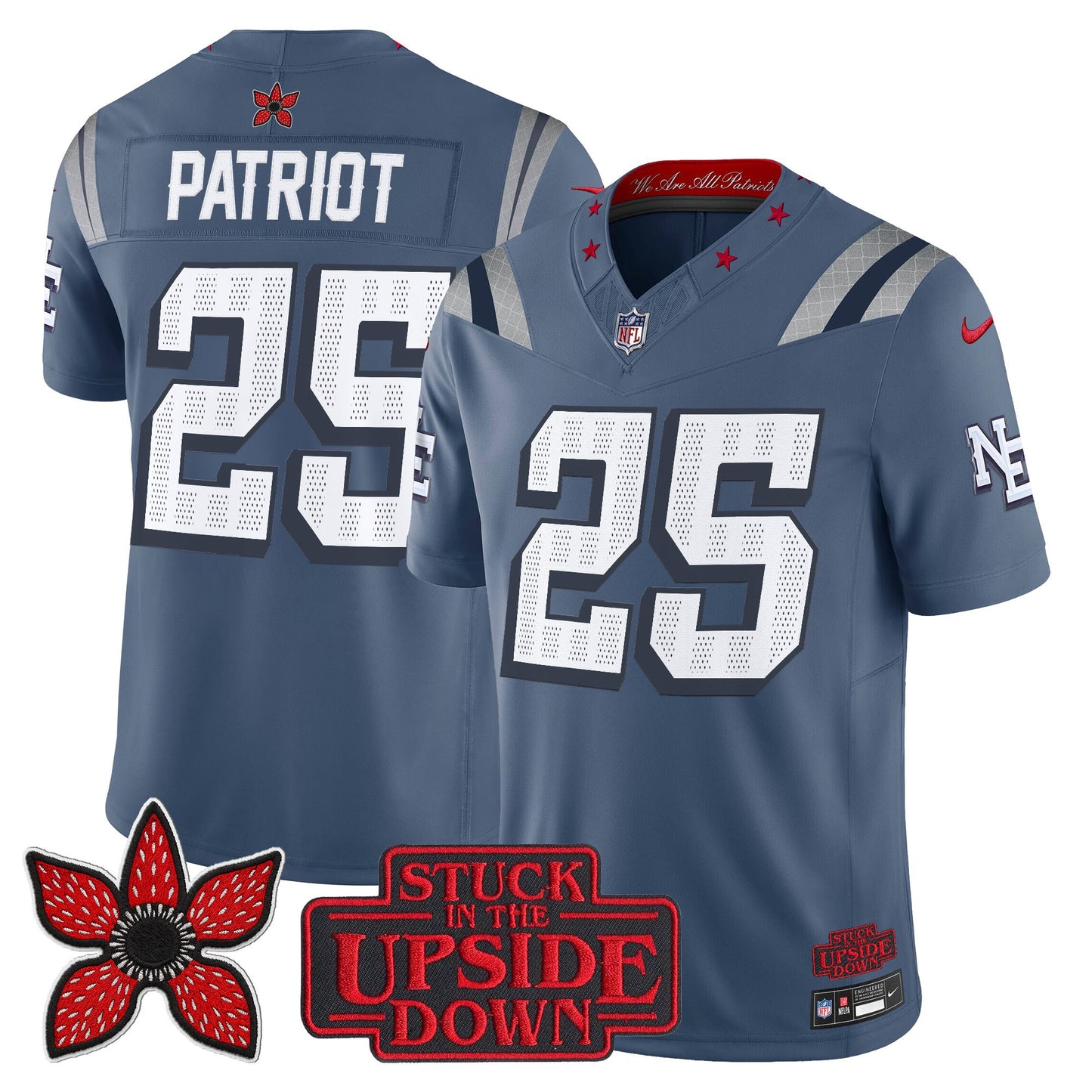 Storm Blue - #25 Patriots