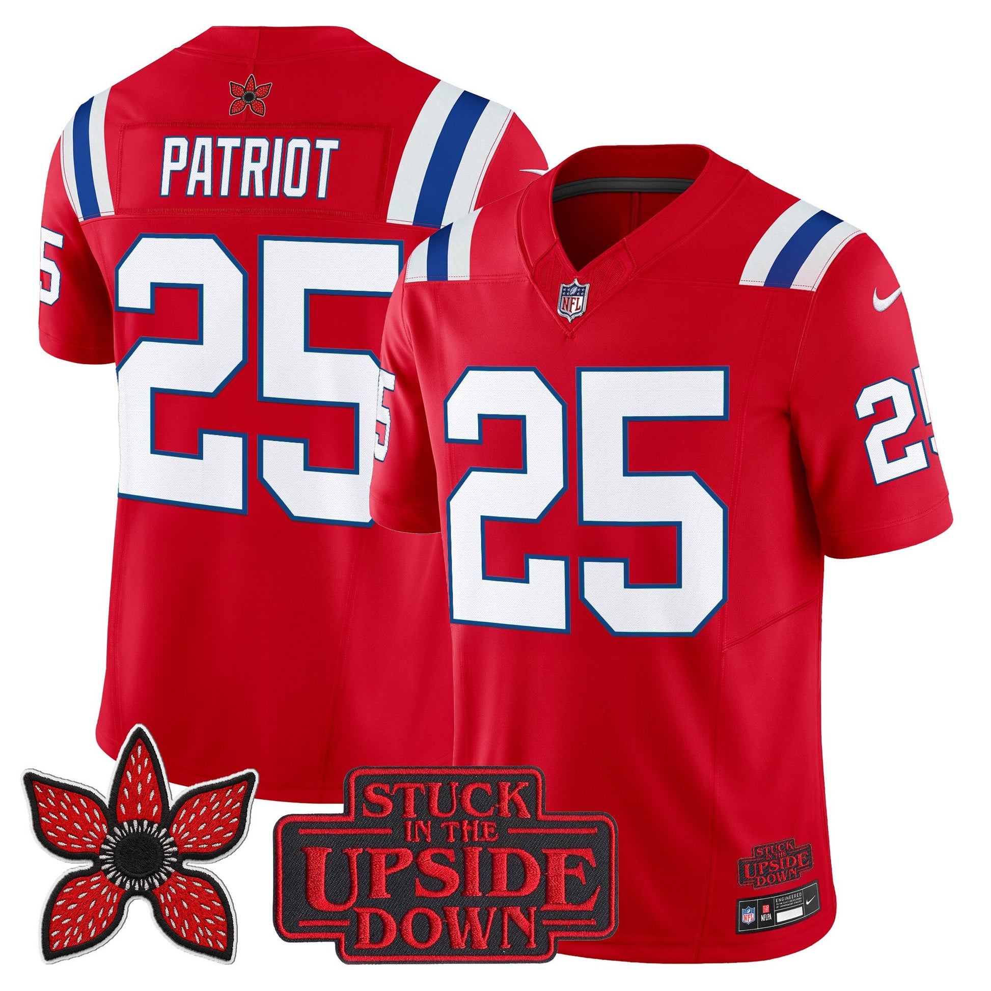 Red - #25 Patriots