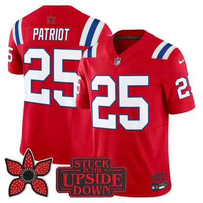 Red - #25 Patriots
