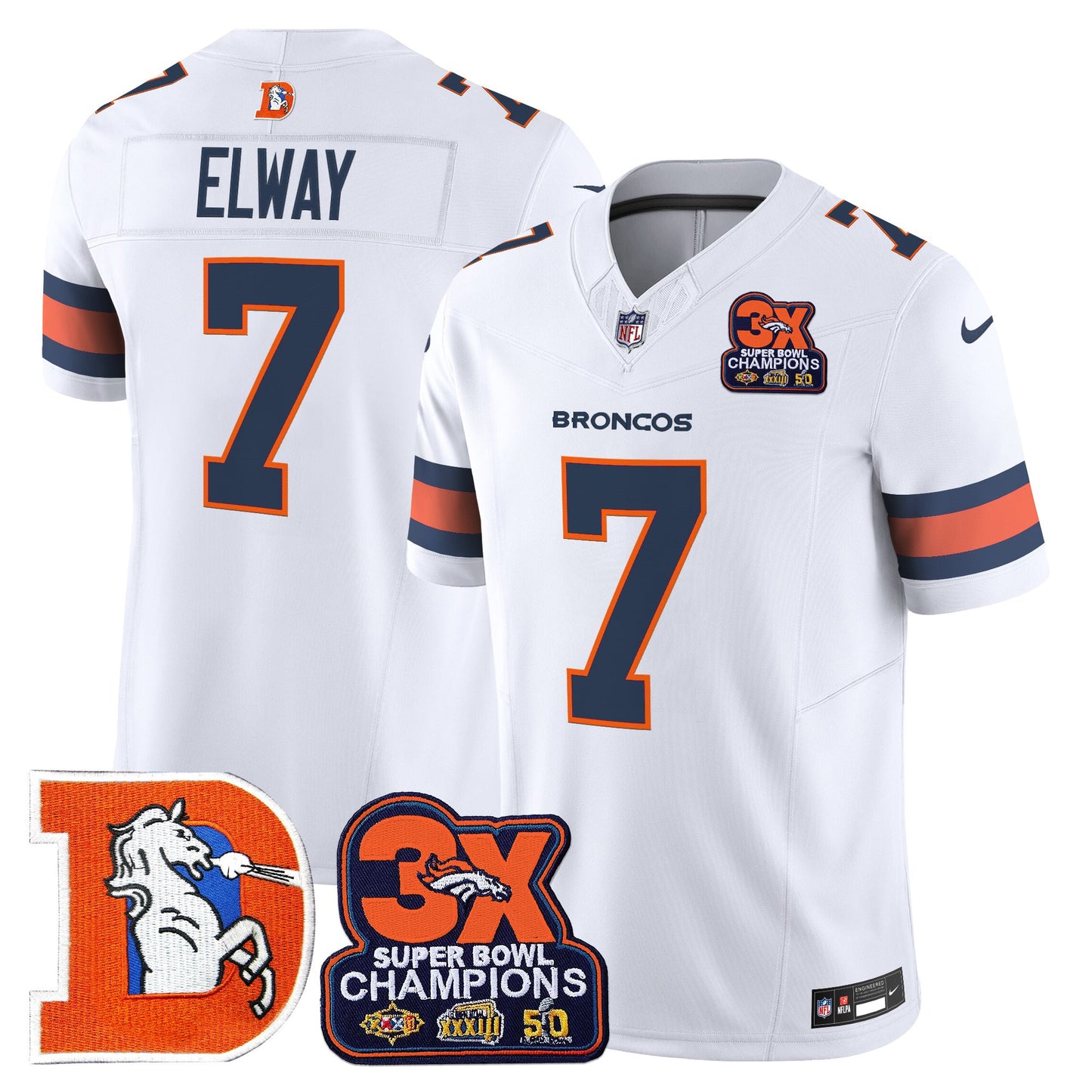 White - John Elway