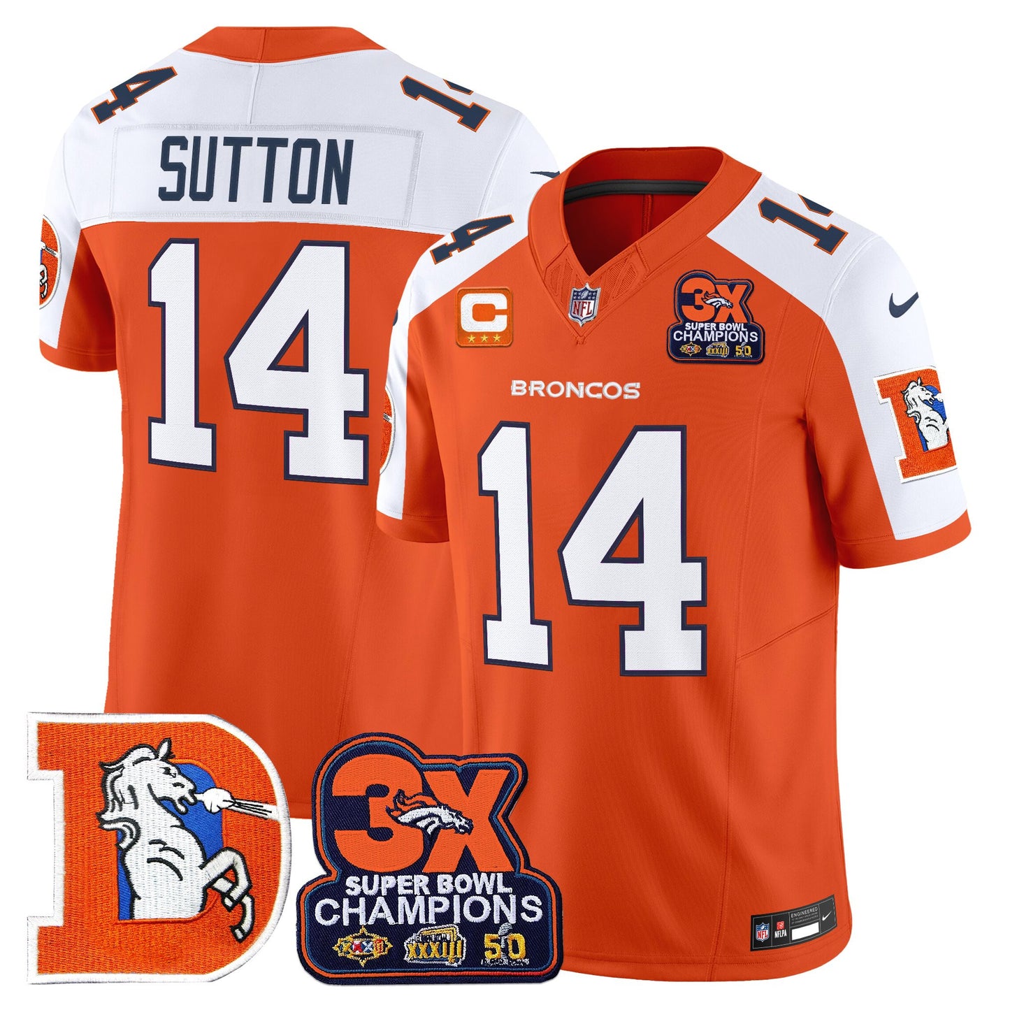 Orange Alternate - Courtland Sutton