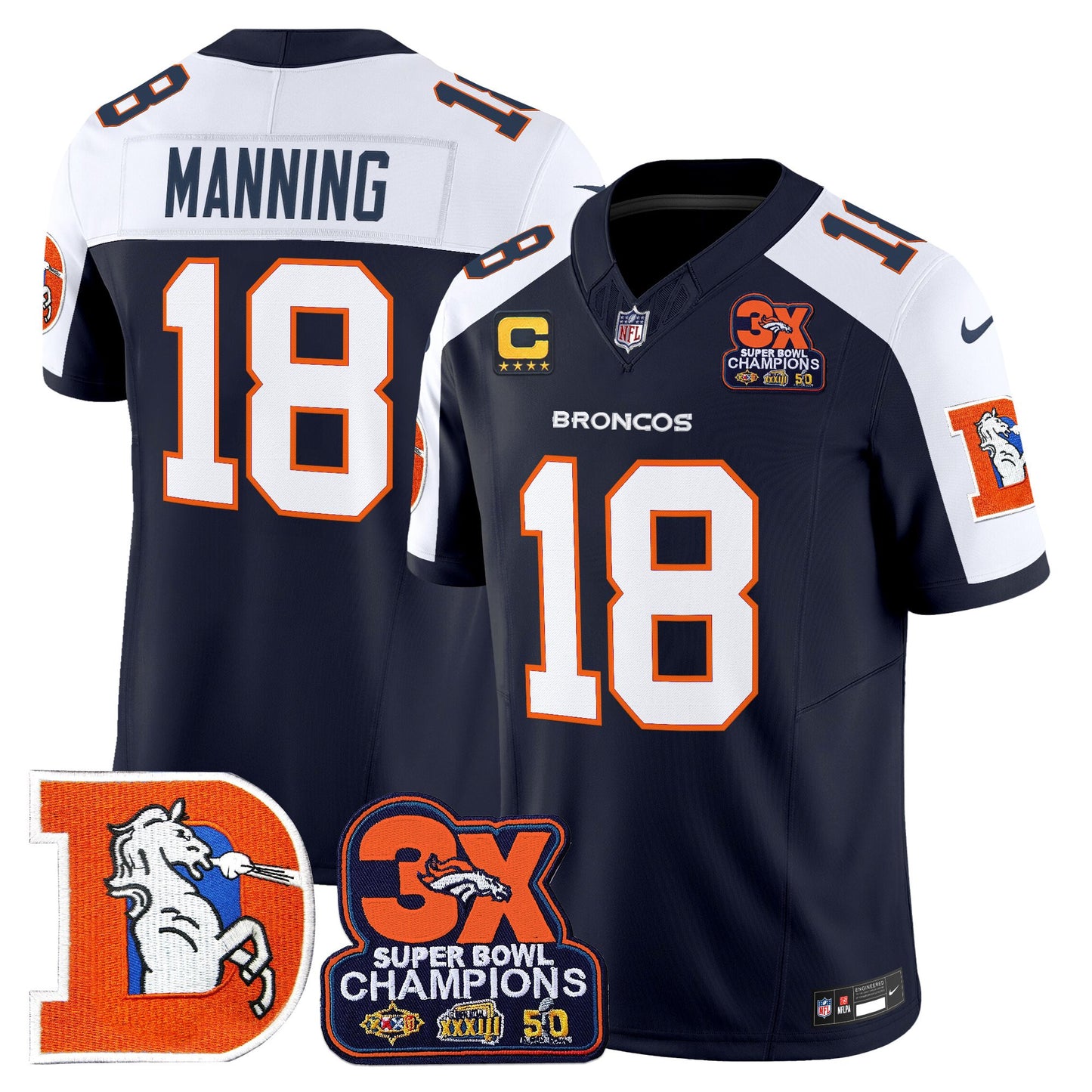 Navy Alternate - Peyton Manning