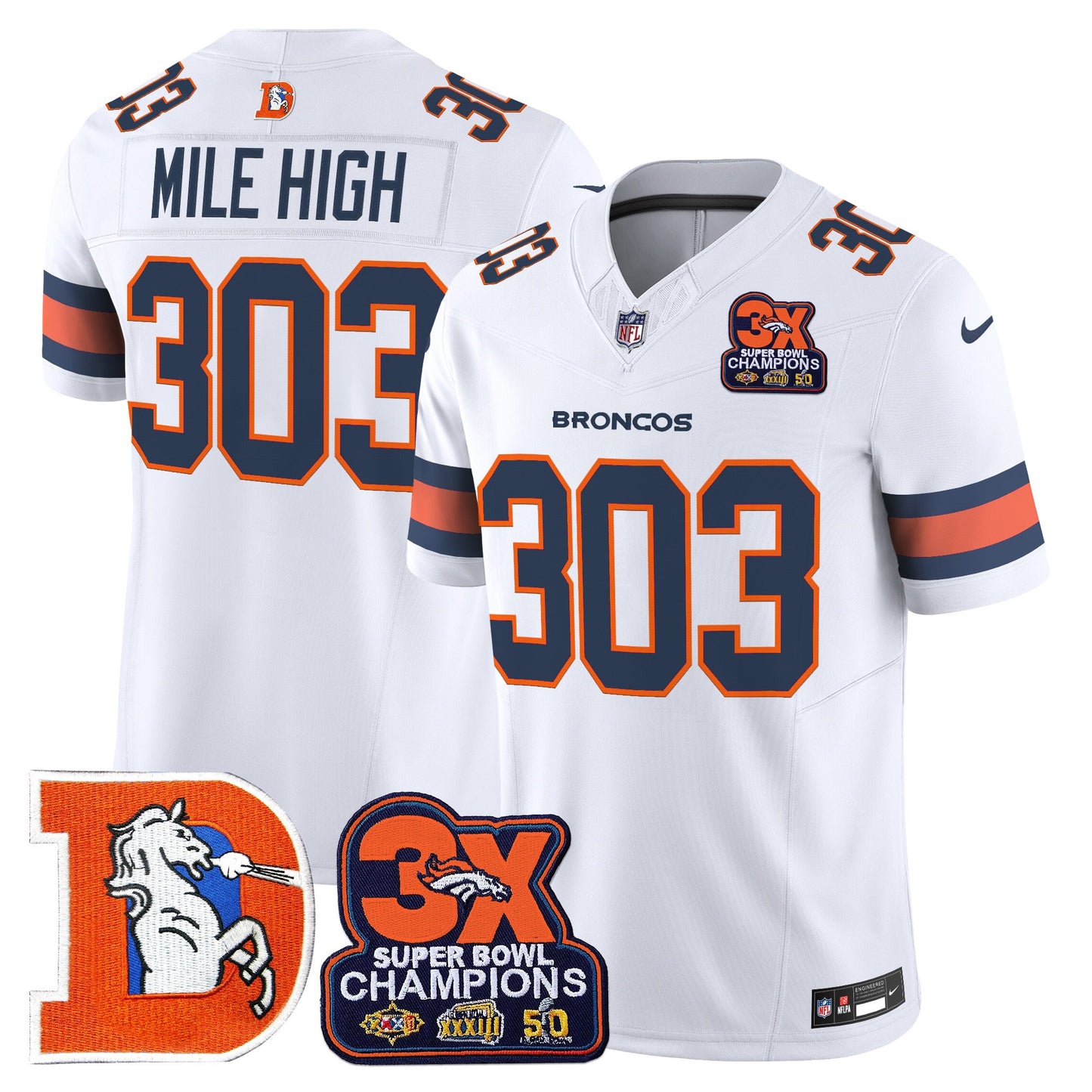 White - Mile High 303