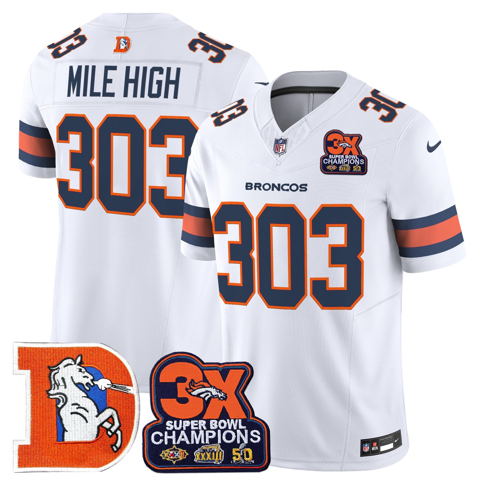 White - Mile High 303