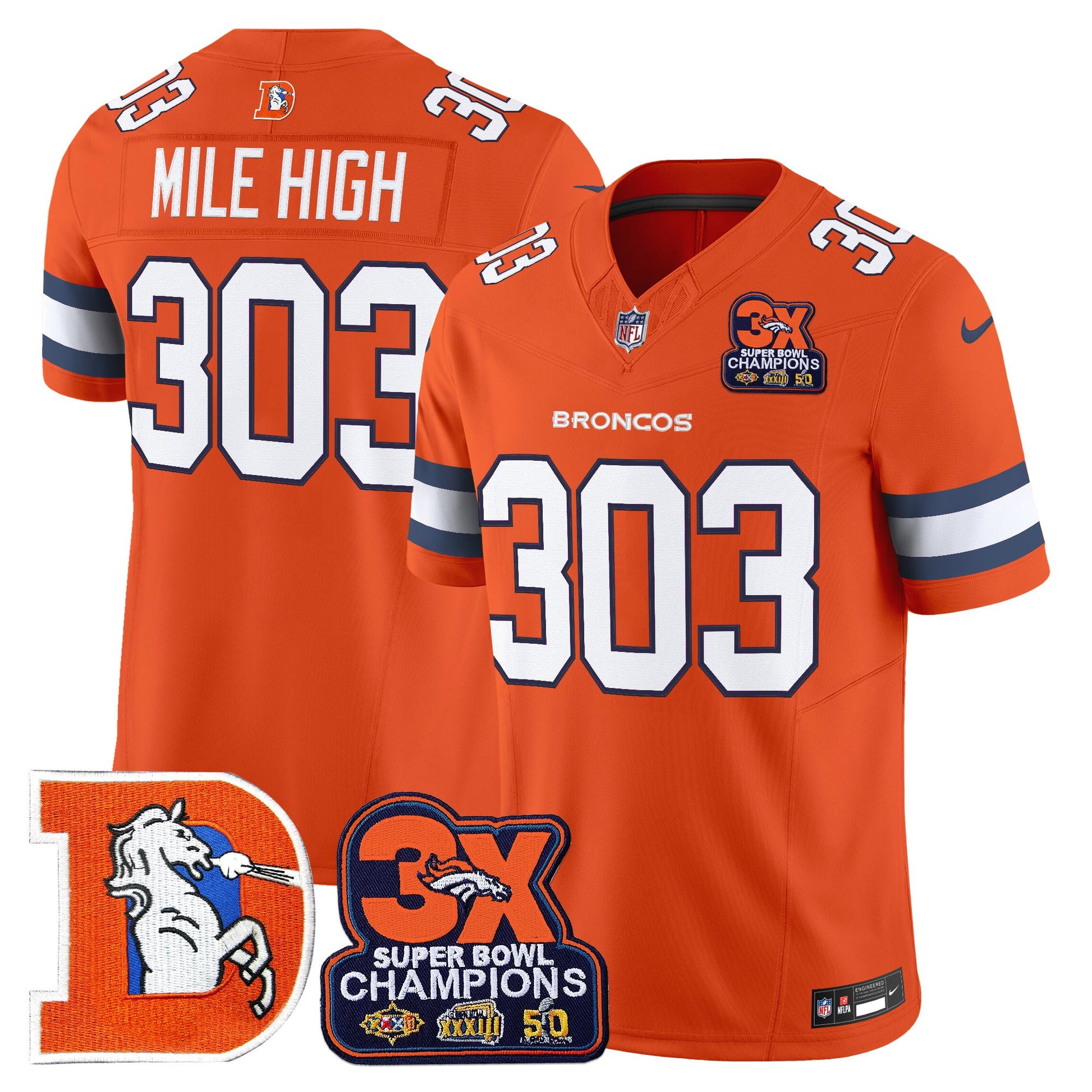 Orange - Mile High 303