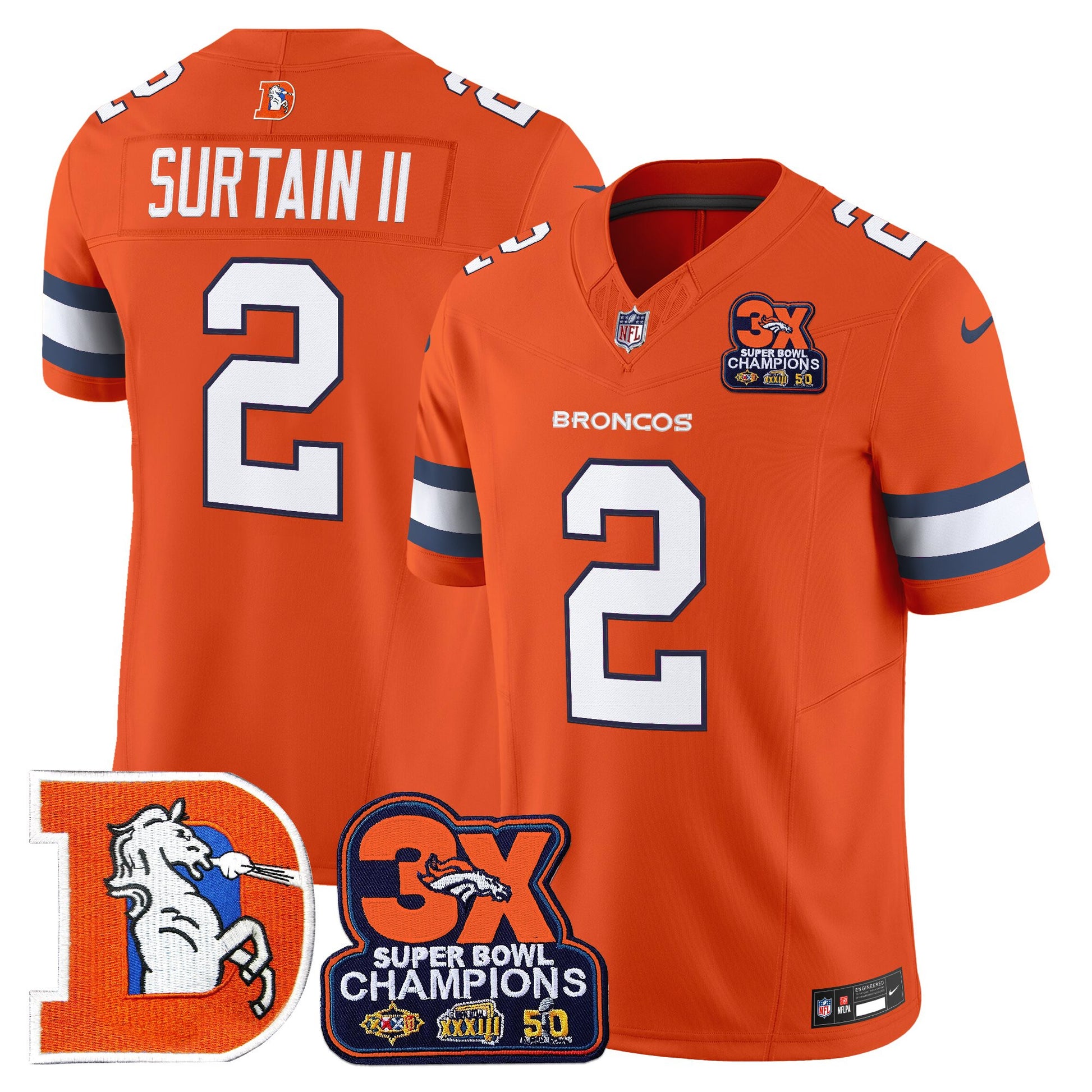 Orange - Patrick Surtain II
