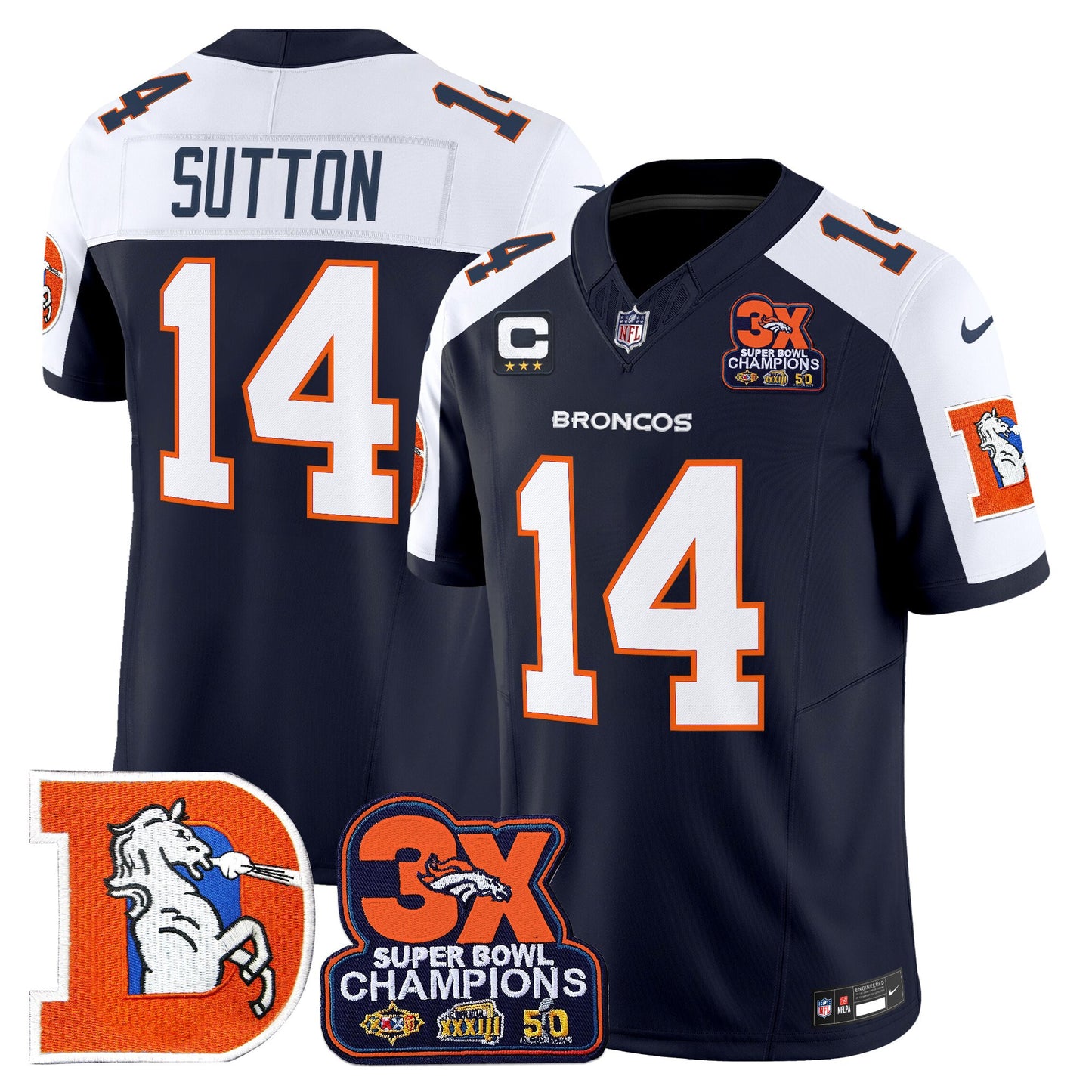 Navy Alternate - Courtland Sutton