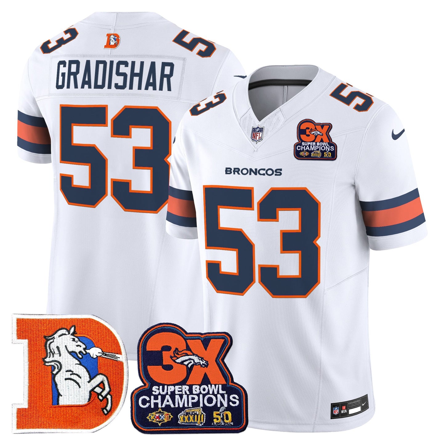 White - Randy Gradishar