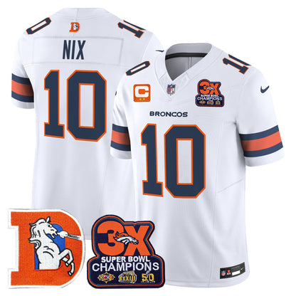 White - Bo Nix