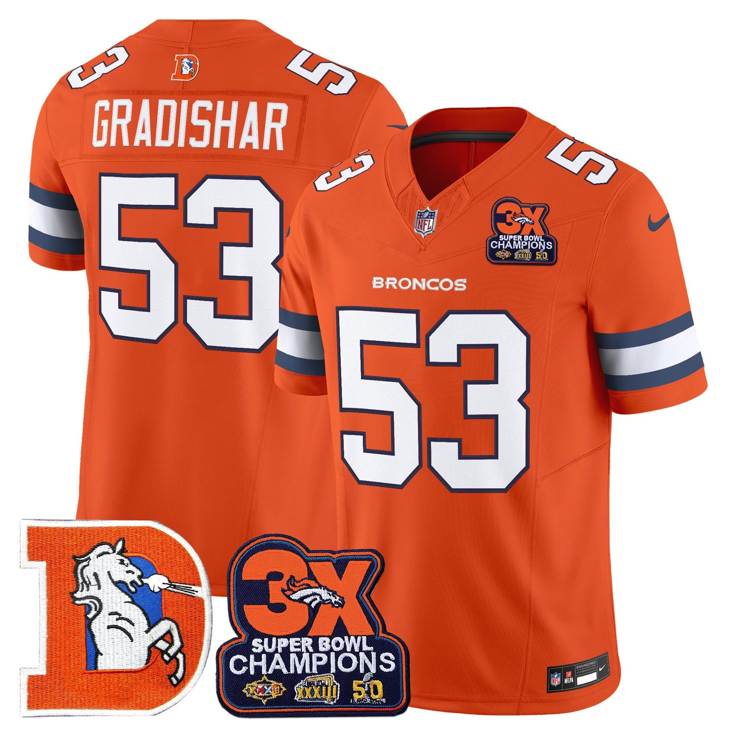 Orange - Randy Gradishar