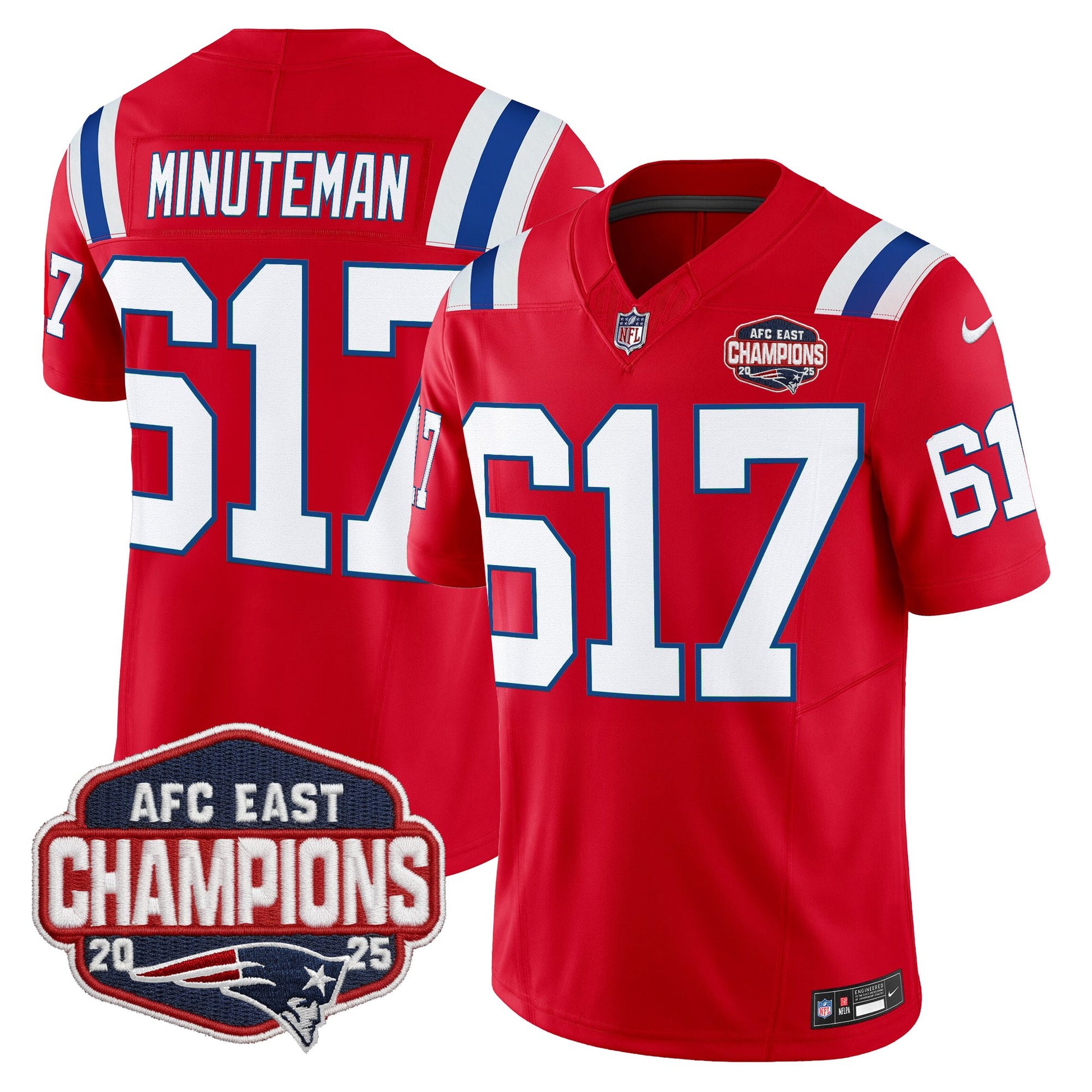 Red - Minuteman 617