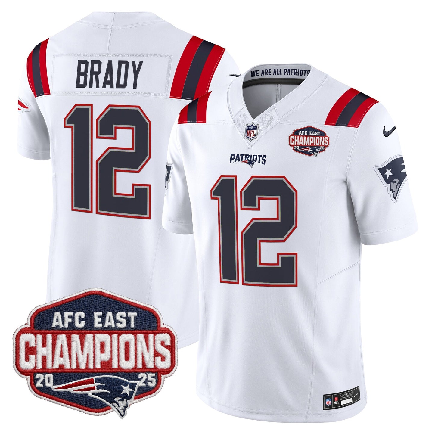 White - Tom Brady